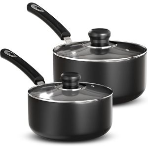 Utopia Kitchen Nonstick Saucepan Set