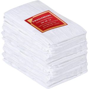 Utopia Kitchen White Flour Sack Towels UK0062